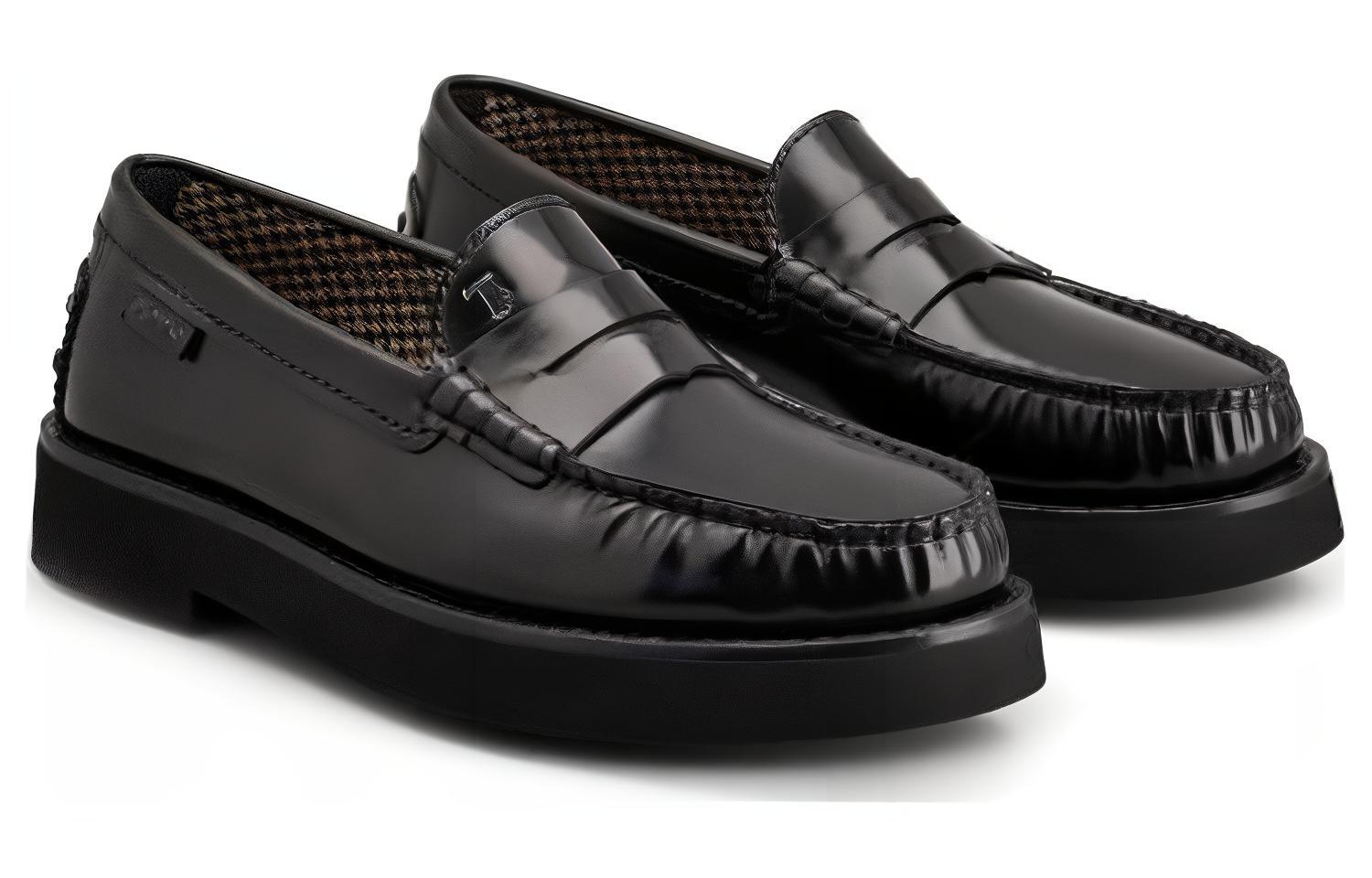 Пенни-лоферы TOD'S с круглым носком — фото 2