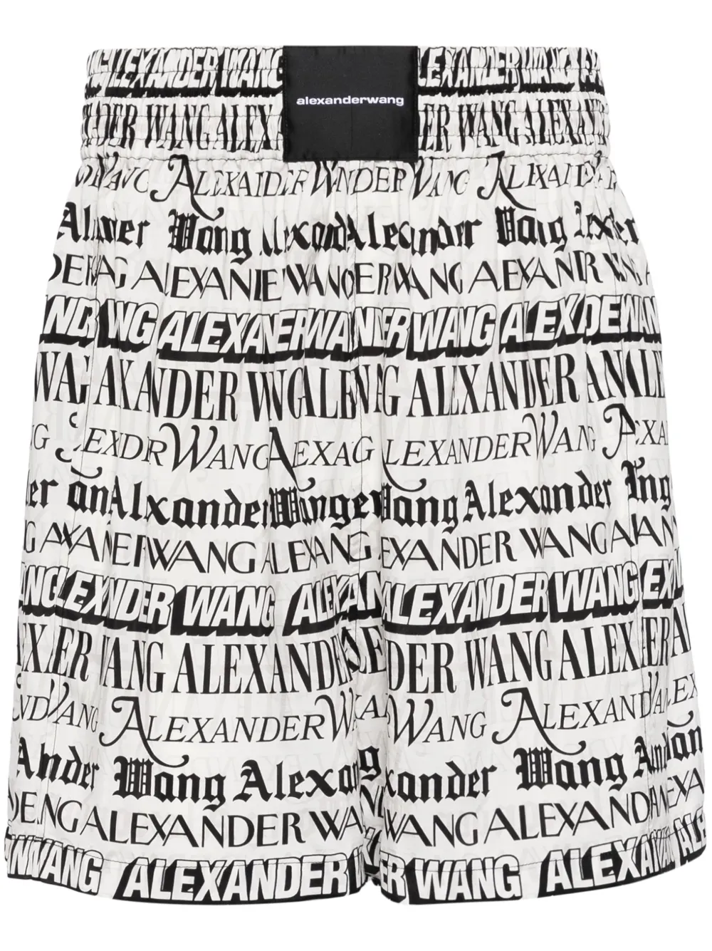 

Боксеры с принтом Newspaper Alexander Wang, белый