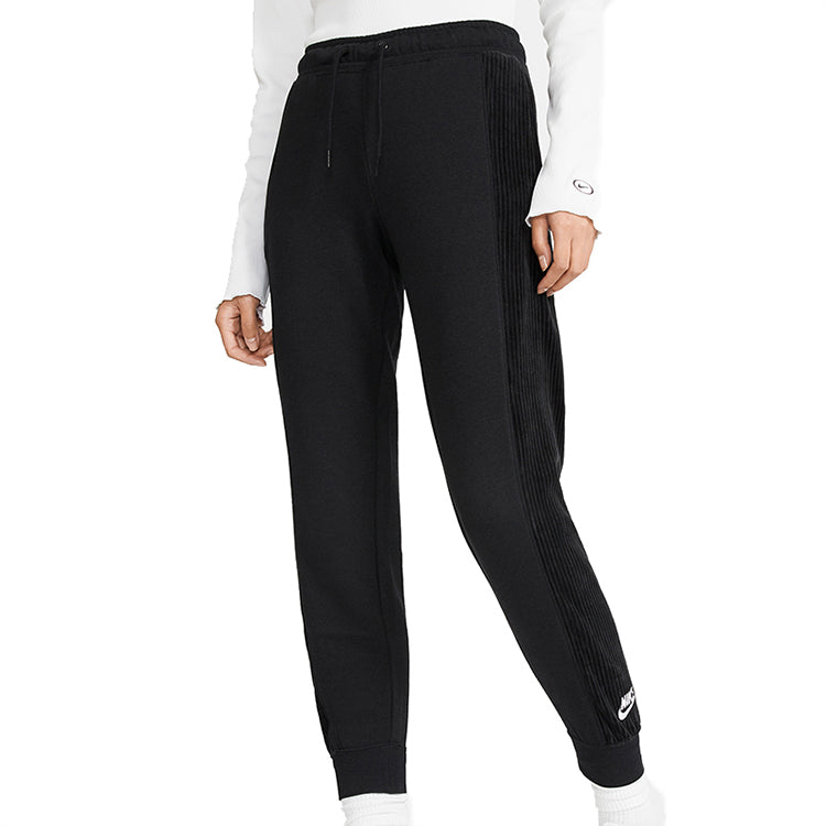 Спортивные брюки (WMNS) AS W Nike Sportswear HRTG JOGGER VELOUR Black CZ1875-010 — фото 3