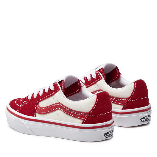 Кроссовки Vans Uy Sk8-Low VN0A7Q5LCIS1 Red/Marshmallow, красный — фото 3