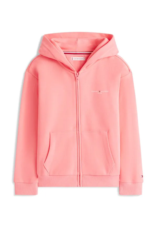 Толстовка на молнии из флиса с начесом и капюшоном Tommy Hilfiger, Tropical Blush — фото 3