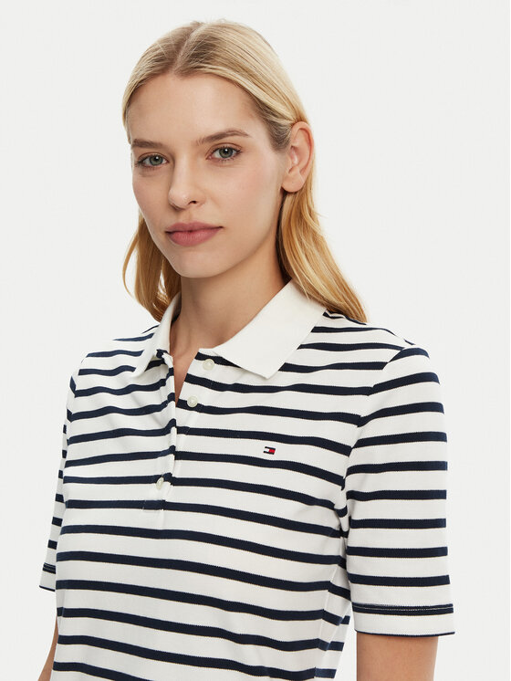 Рубашка поло стандартный крой 1985 WW0WW43224 Tommy Hilfiger, синий — фото 4