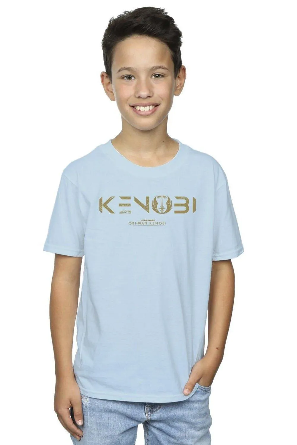 

Obi-Wan Kenobi Logo T-Shirt Star Wars, синий