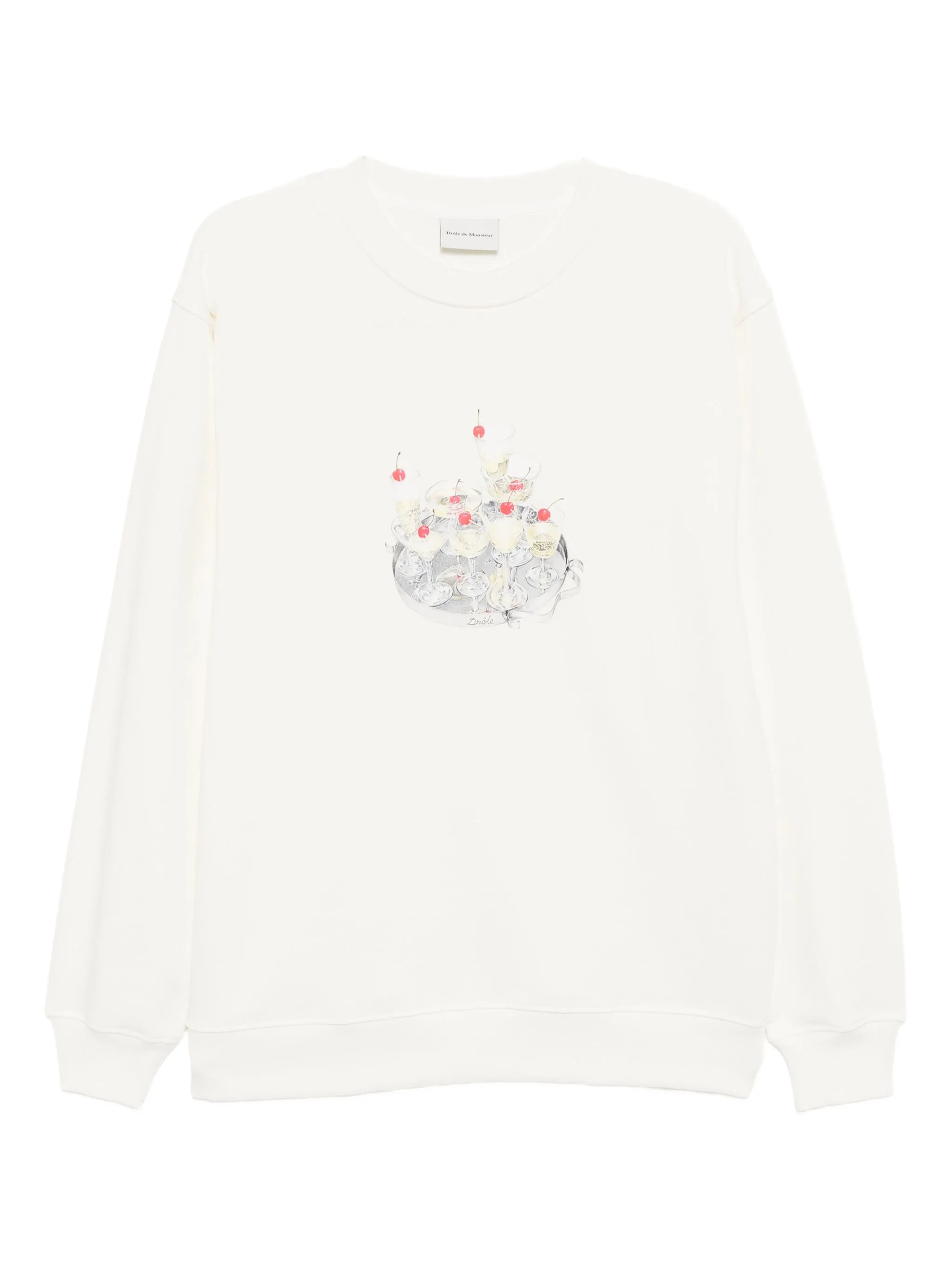 

Толстовка с принтом Drôle De Monsieur, белый