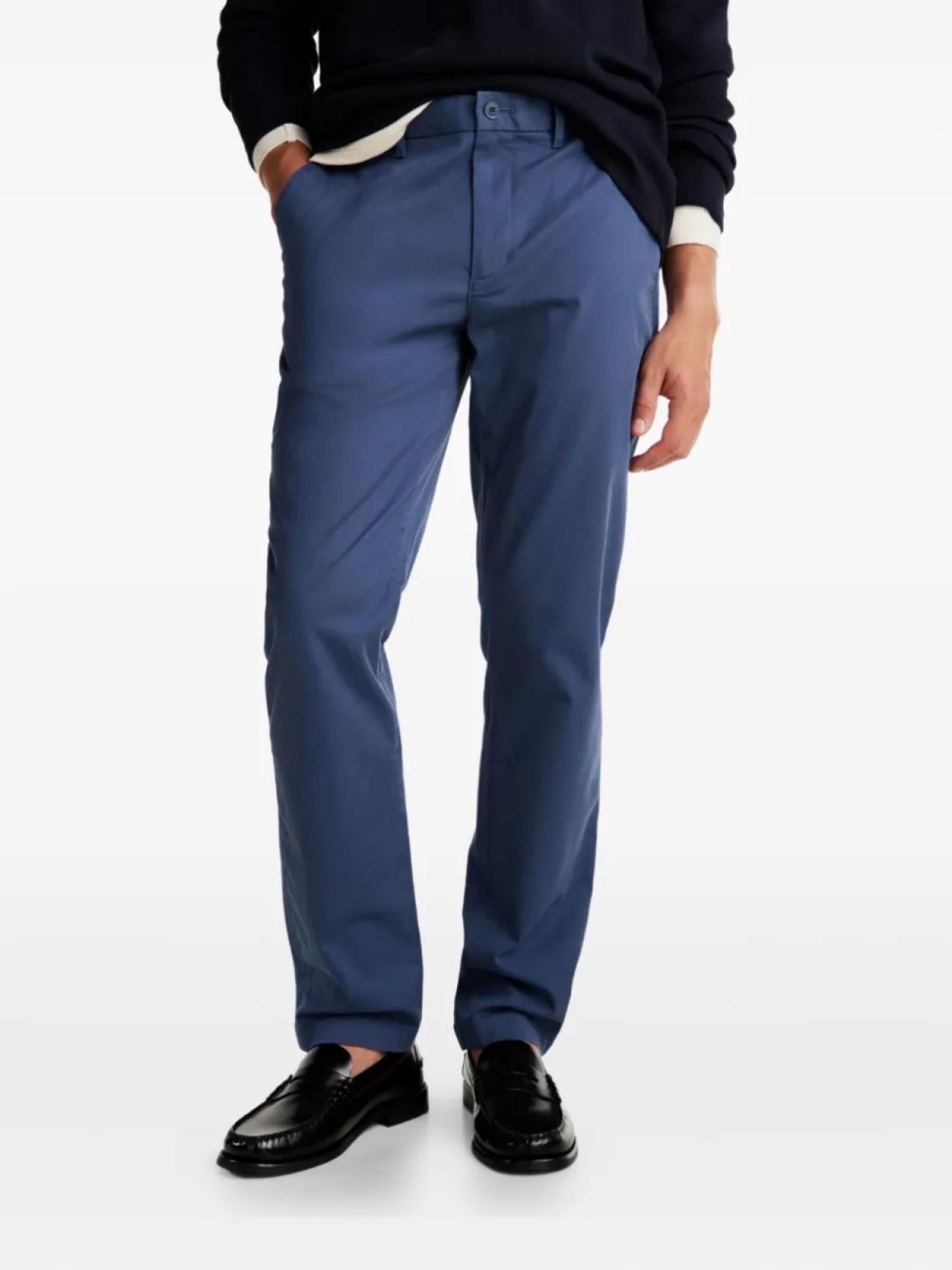 

Tommy Hilfiger прямые брюки 1985 Denton, синий
