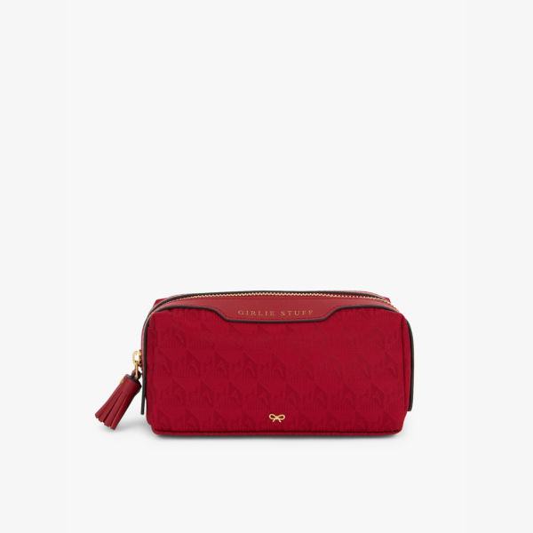 

Сумка из переработанного нейлона Girlie stuff Anya Hindmarch, красный