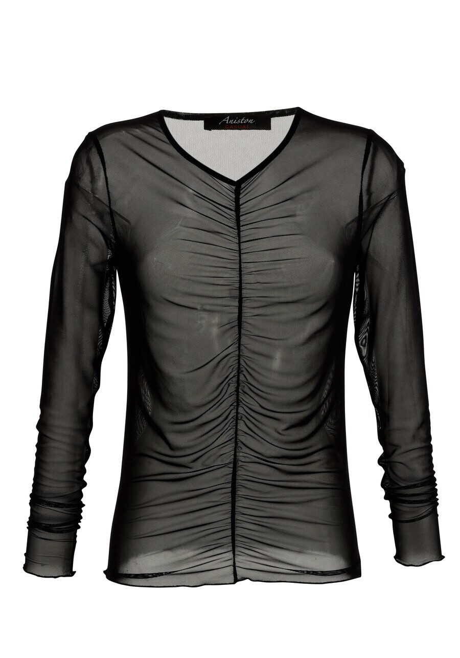 

Лонгслив Aniston Casual, черный