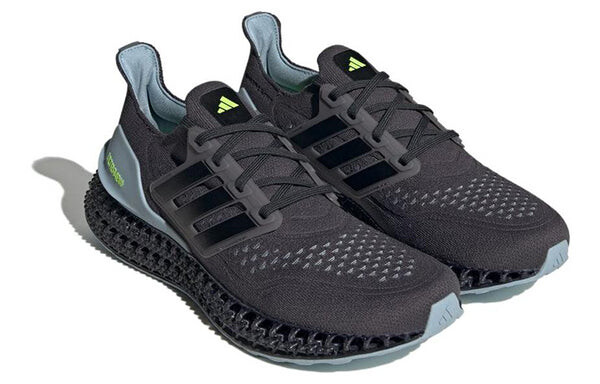 Кроссовки Adidas Ultra 4DFWD Running Shoes 'Core Black Wonder Blue', цвет carbon/core black/wonder blue — фото 3