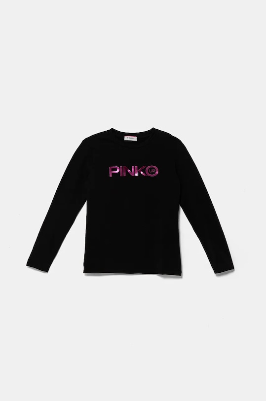 

Детская хлопковая водолазка Pinko Up, черный