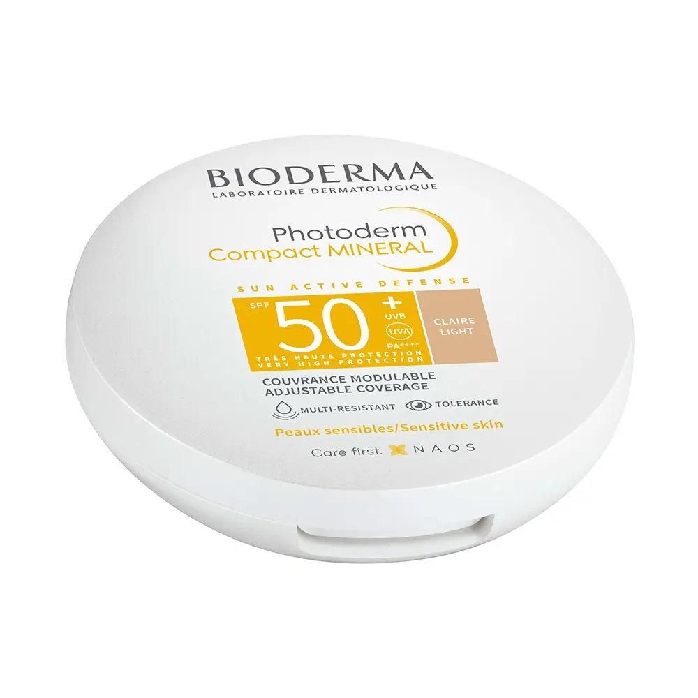 

Пудра Photoderm compacto spf50+ #dorado Bioderma, цвет claro, 10 гр.