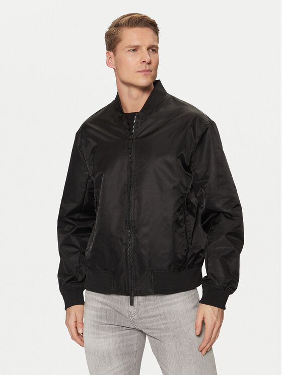 

Куртка-Бомбер стандартный крой XM000195 AF12011 UC001 Armani Exchange, черный