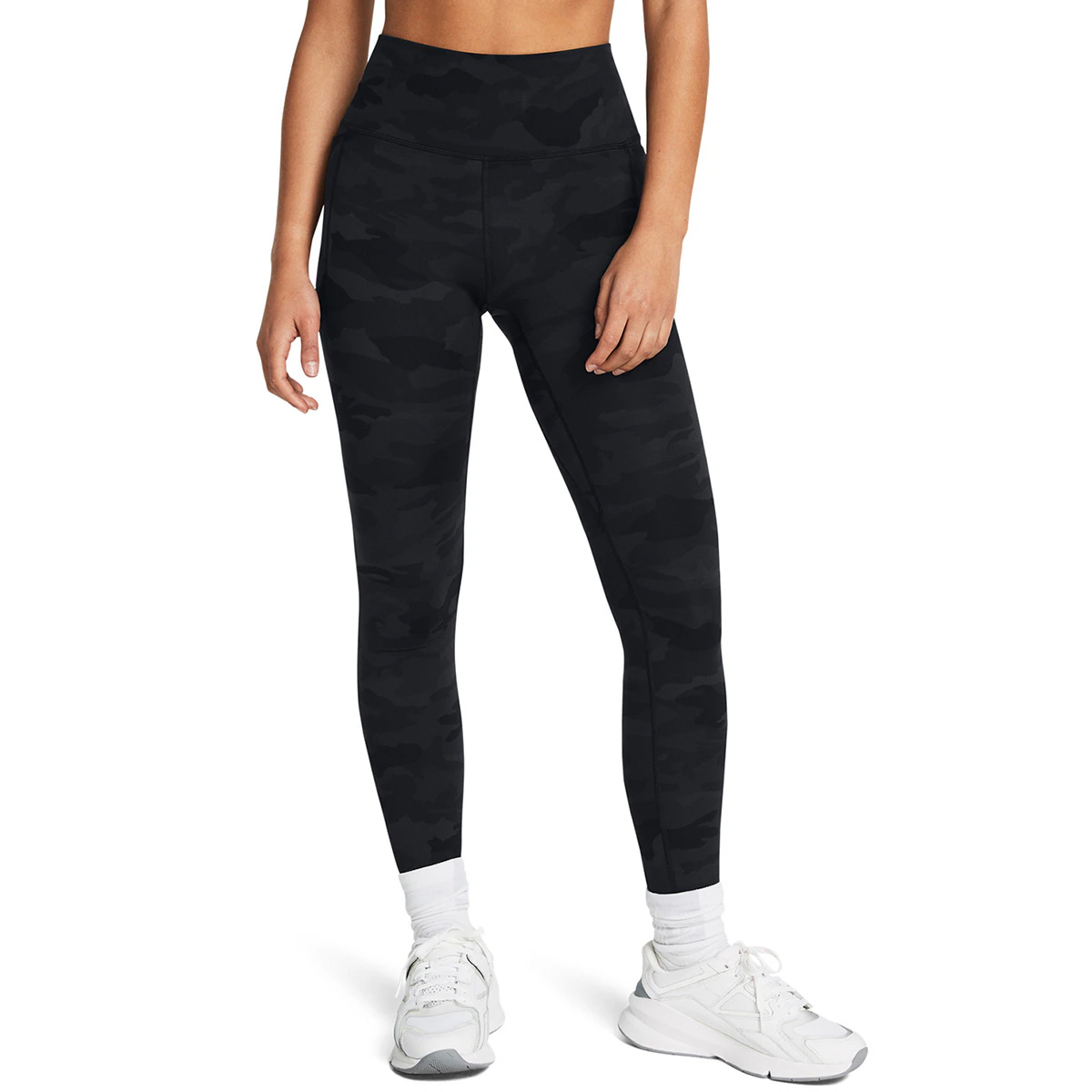 

Женские леггинсы с принтом Meridian от Under Armour, черный