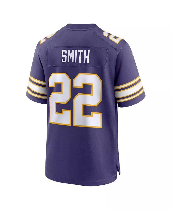 Мужская игровая классическая футболка Harrison Smith Minnesota Vikings Nike, фиолетовый — фото 3