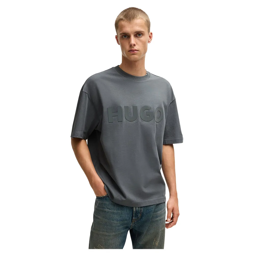 

Футболка с коротким рукавом HUGO Dinkee 10259511, серый