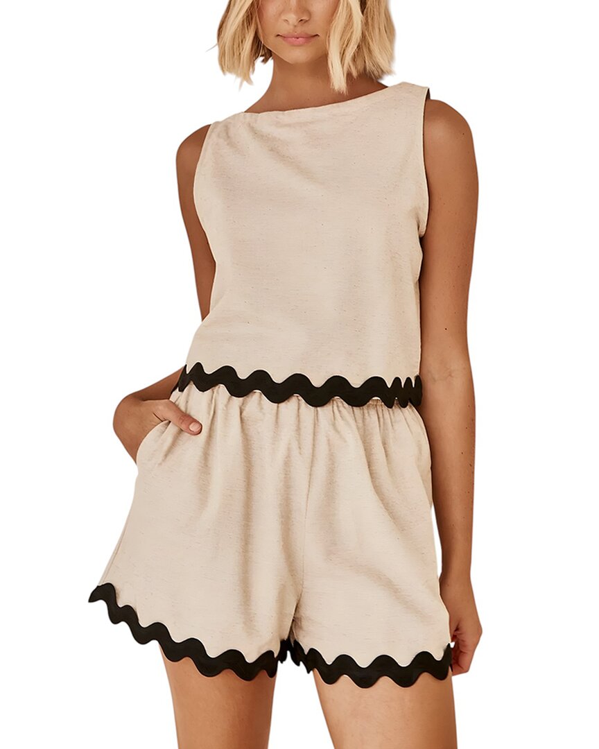 

Комплект топ и шорты CAMILA BLANCO, Apricot