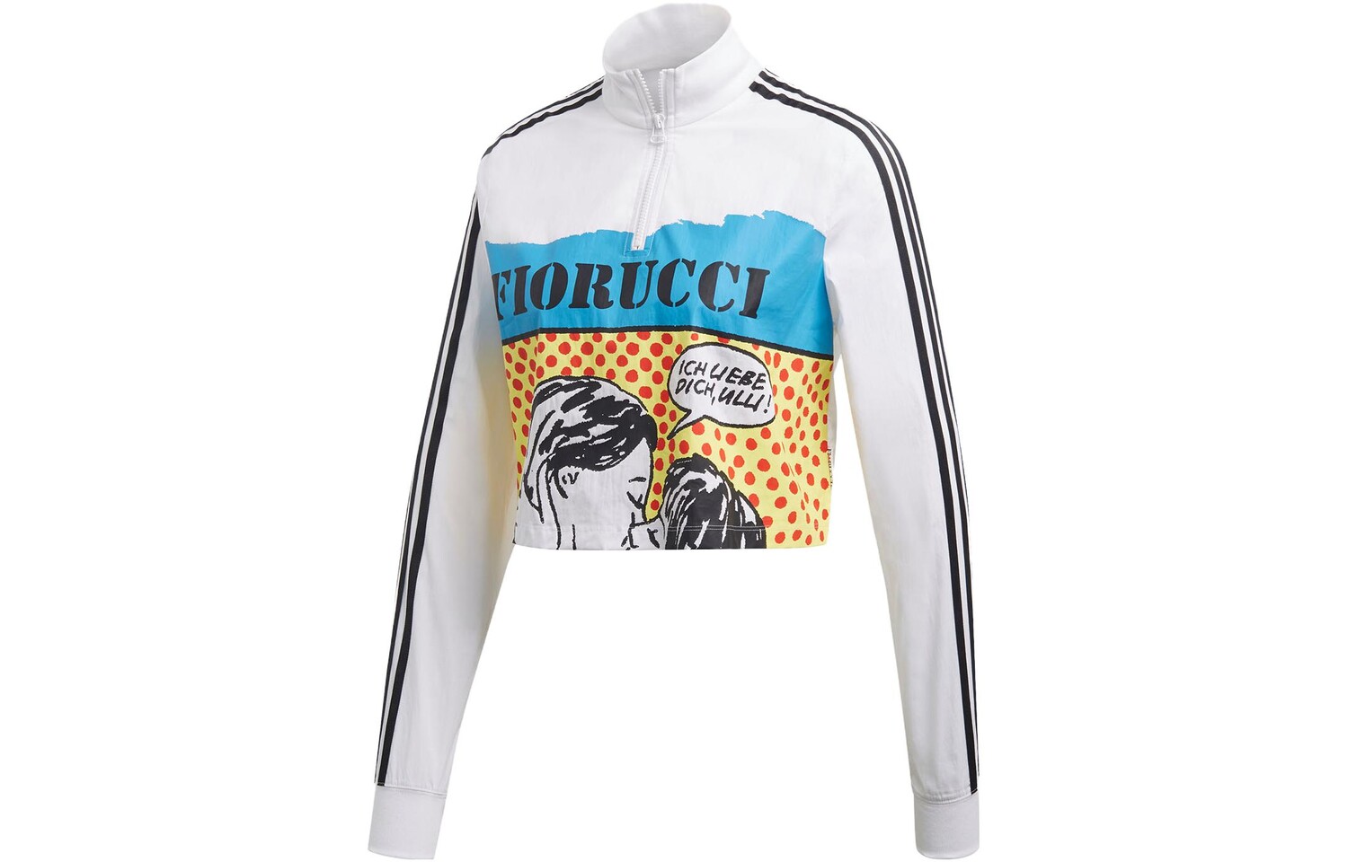 

Укороченный топ Fiorucci X женский белый Adidas Originals
