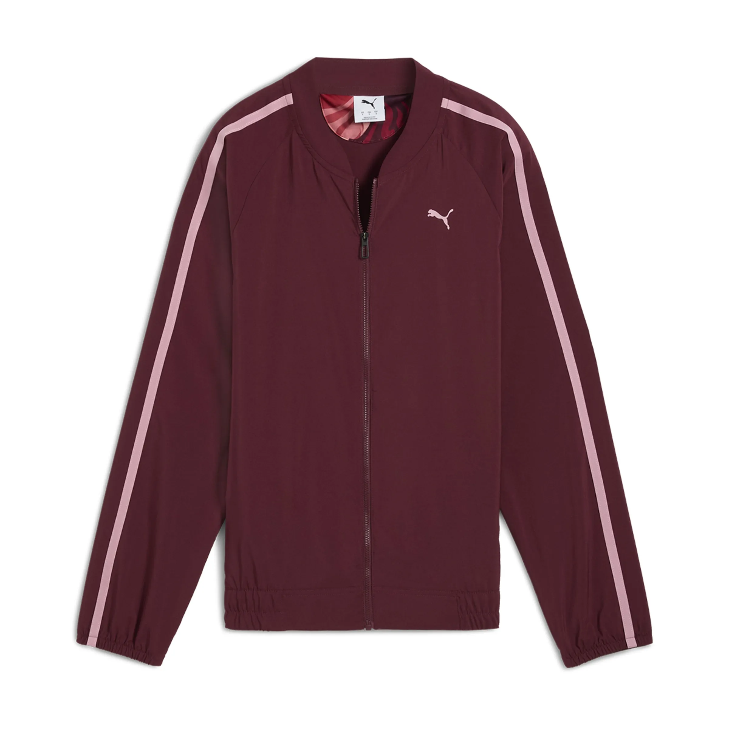 

Женская куртка W FLORAL RIBBON WOVEN FULL ZIP Puma, красный