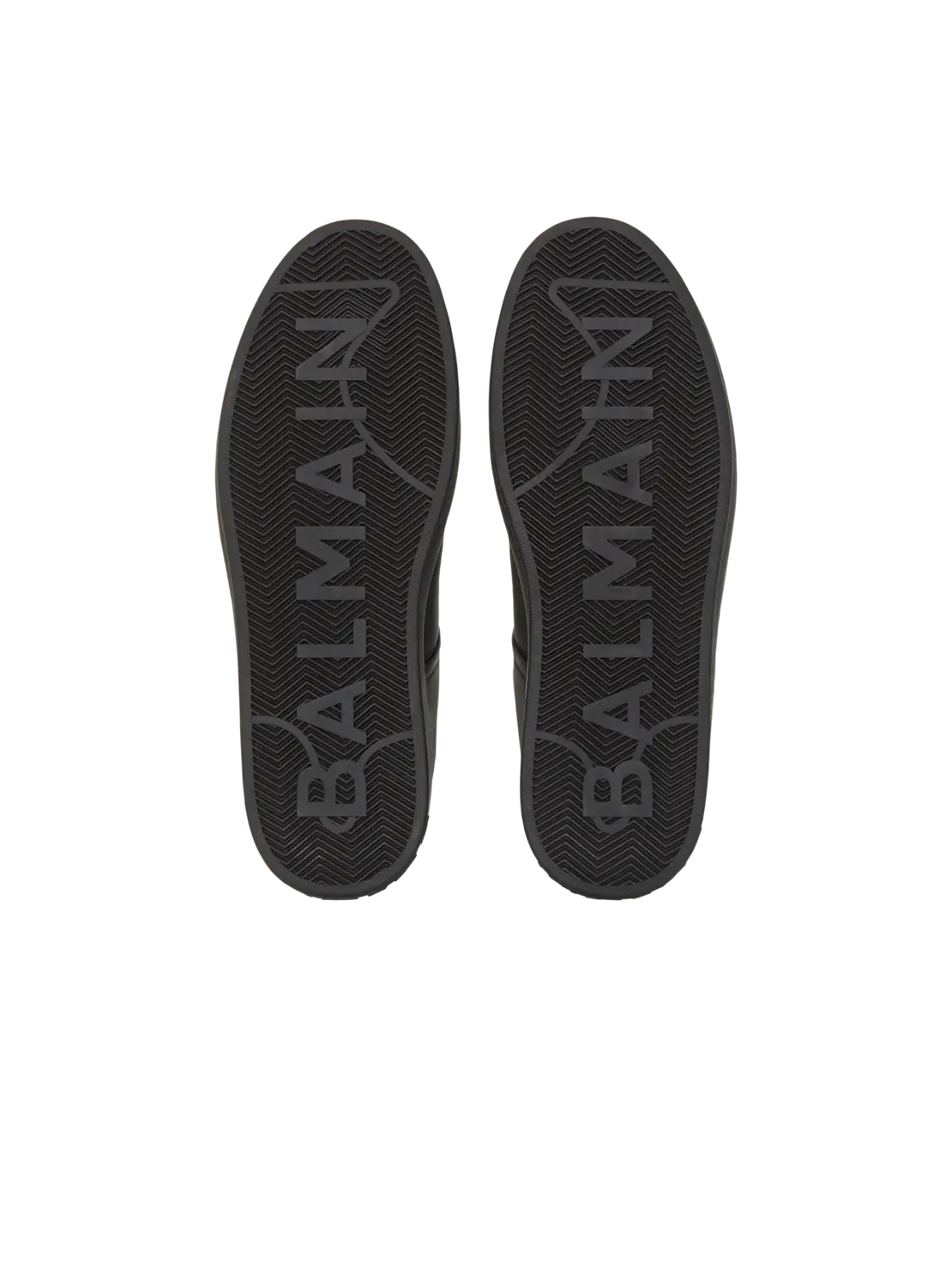 Кроссовки B-Court из телячьей кожи Balmain, белый/мультиколор/черный — фото 4