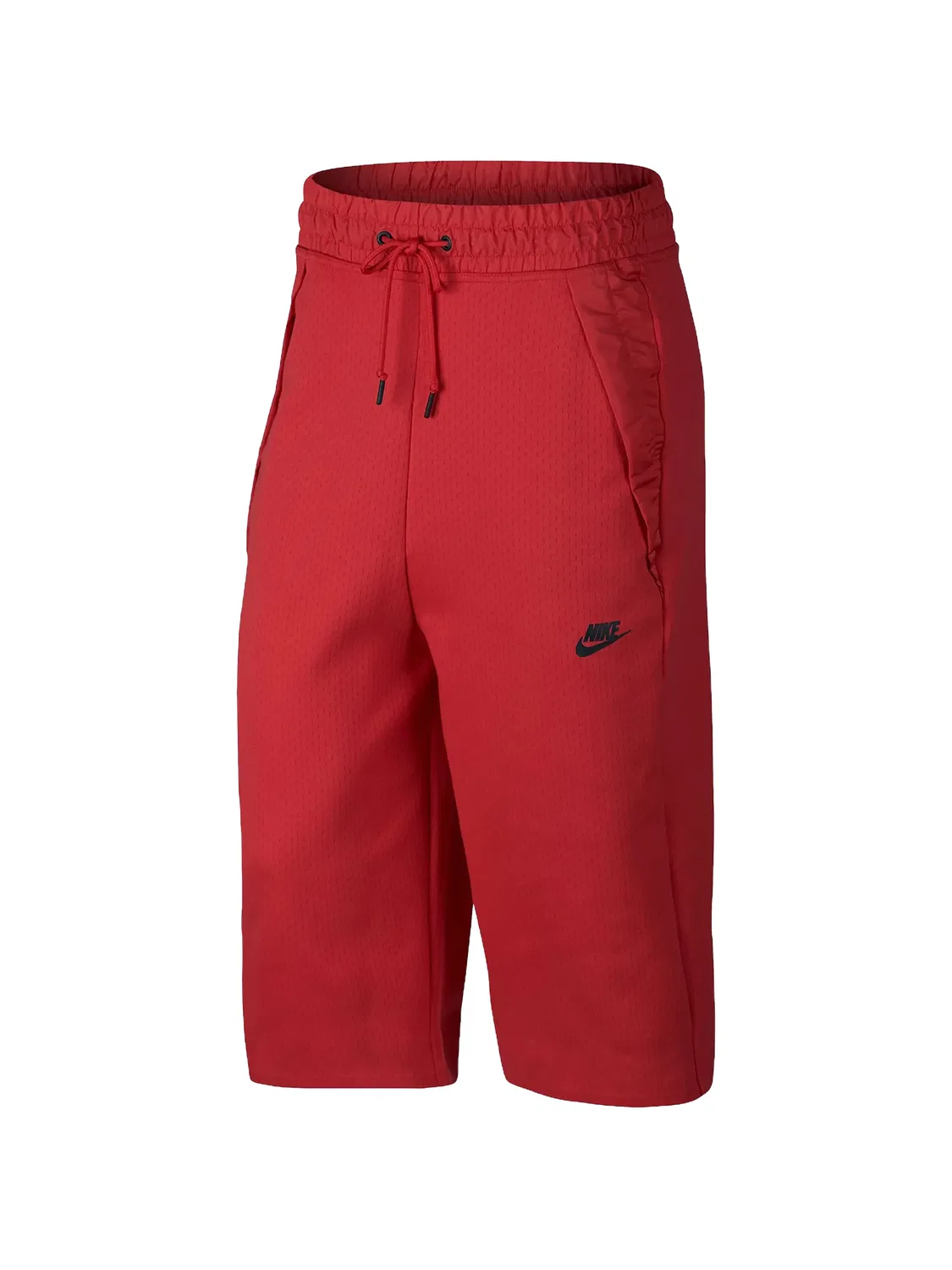 Флисовые брюки капри Nike, красный