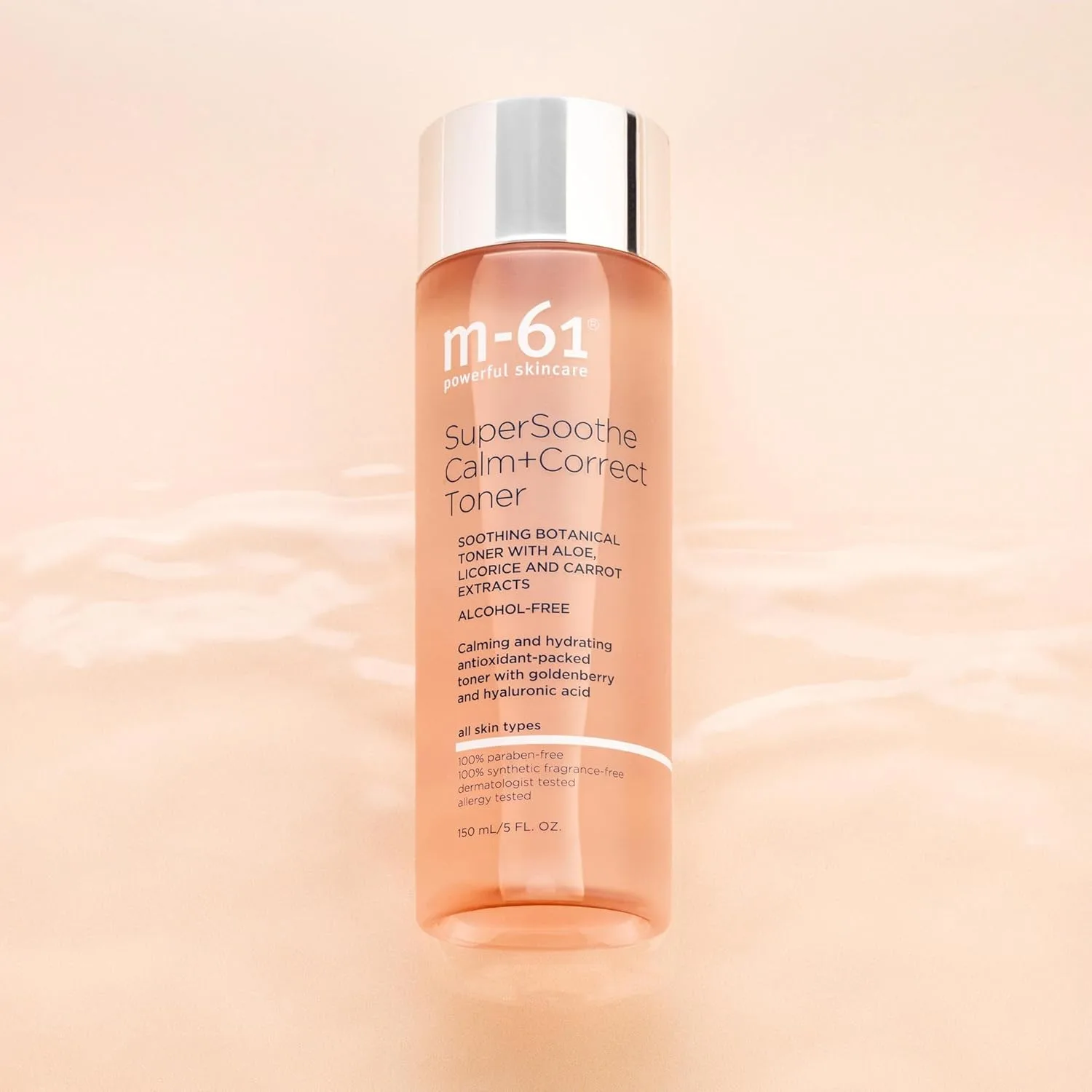 Тоник M-61 — SuperSoothe Calm+Correct Toner | Успокаивающий, смягчающий, увлажняющий без спирта. С, 140 мл — фото 3