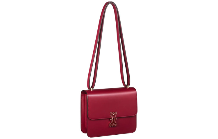 Сумка Cartier Mini C de Cartier, красный — фото 2