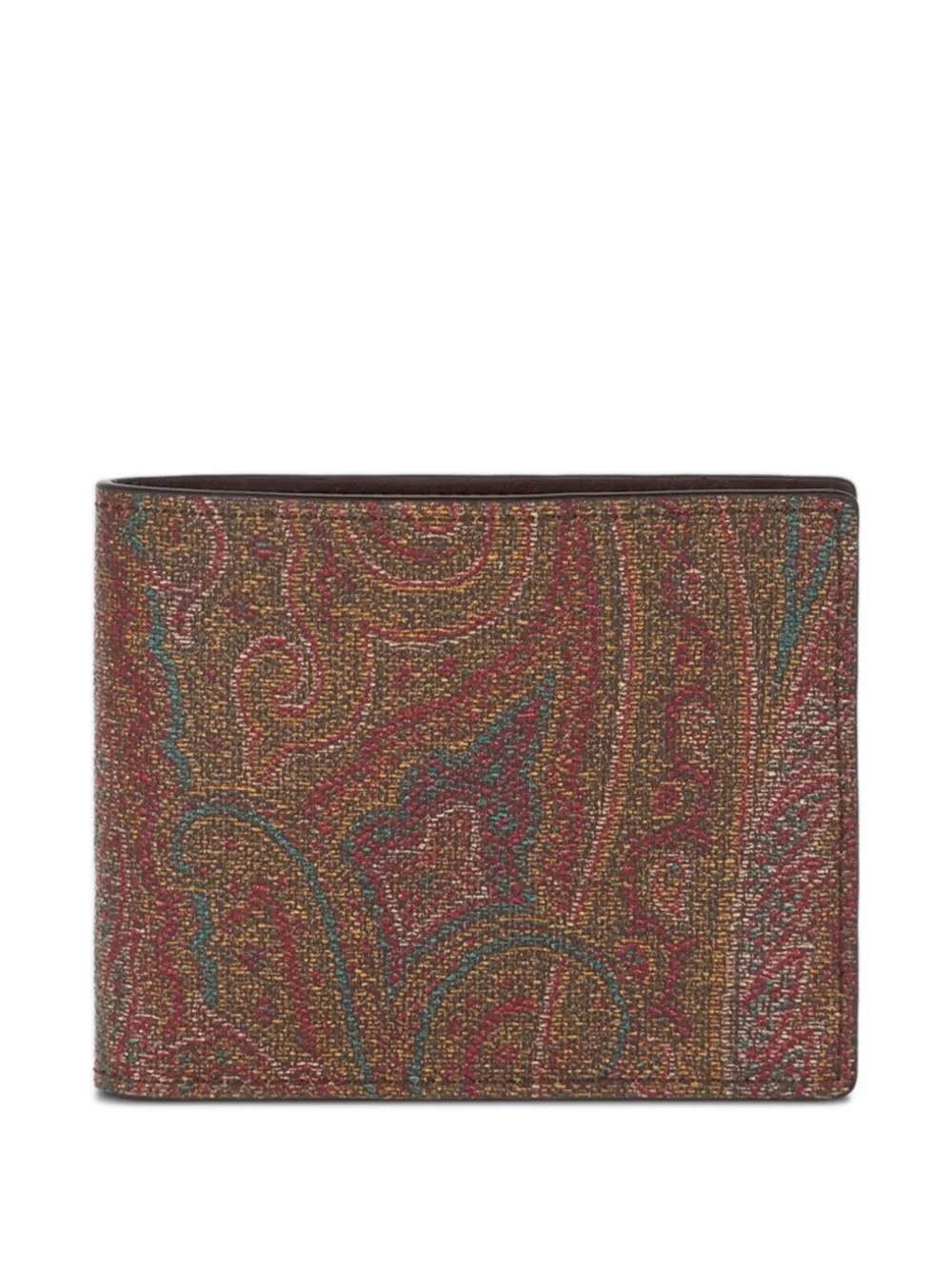 

Бумажник Arnica с узором пейсли Etro, коричневый