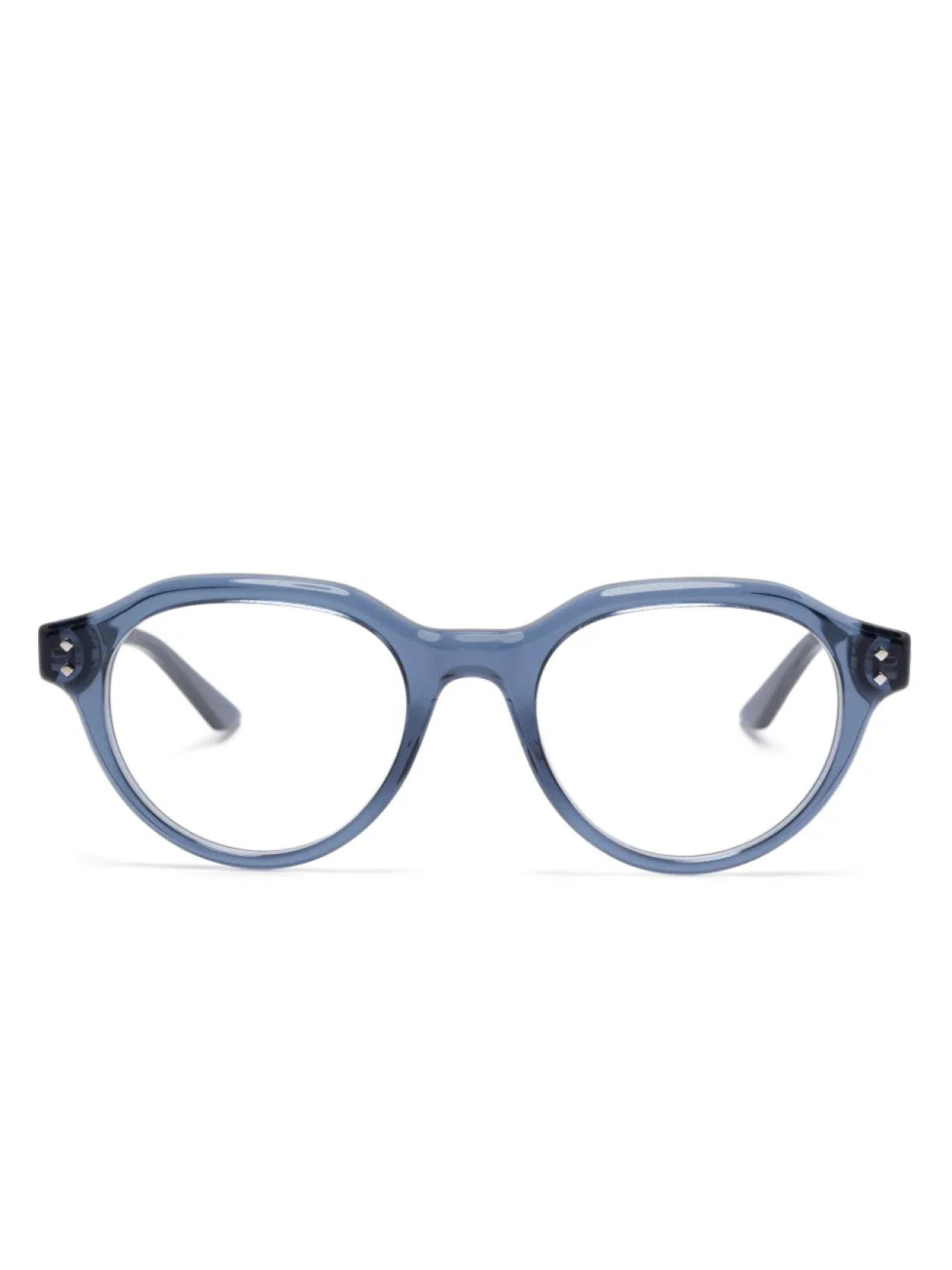 

Очки в круглой оправе Gucci Eyewear, синий