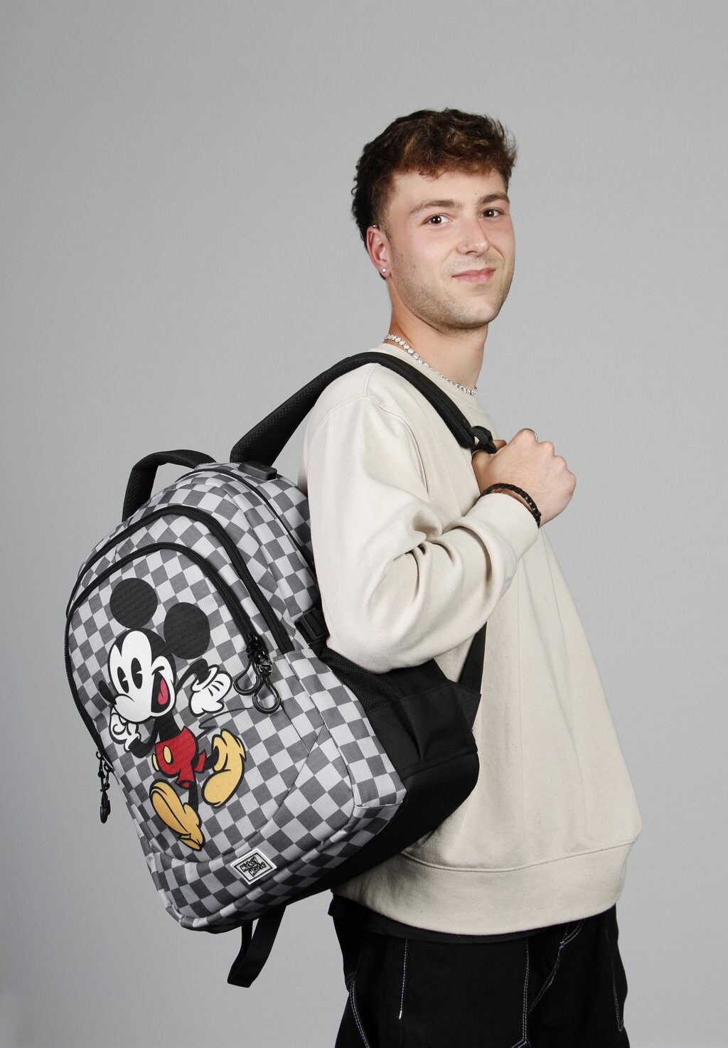 

Школьный рюкзак DISNEY MICKEY MOUSE MOVE Karactermania, серый