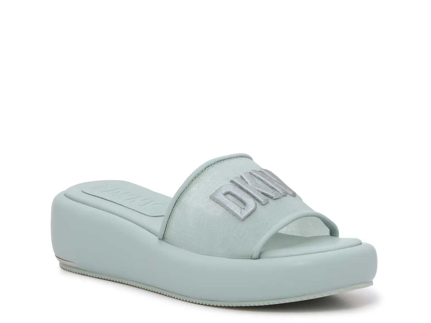 

Сандалии Odina Wedge Sandal Dkny, цвет sagegreen