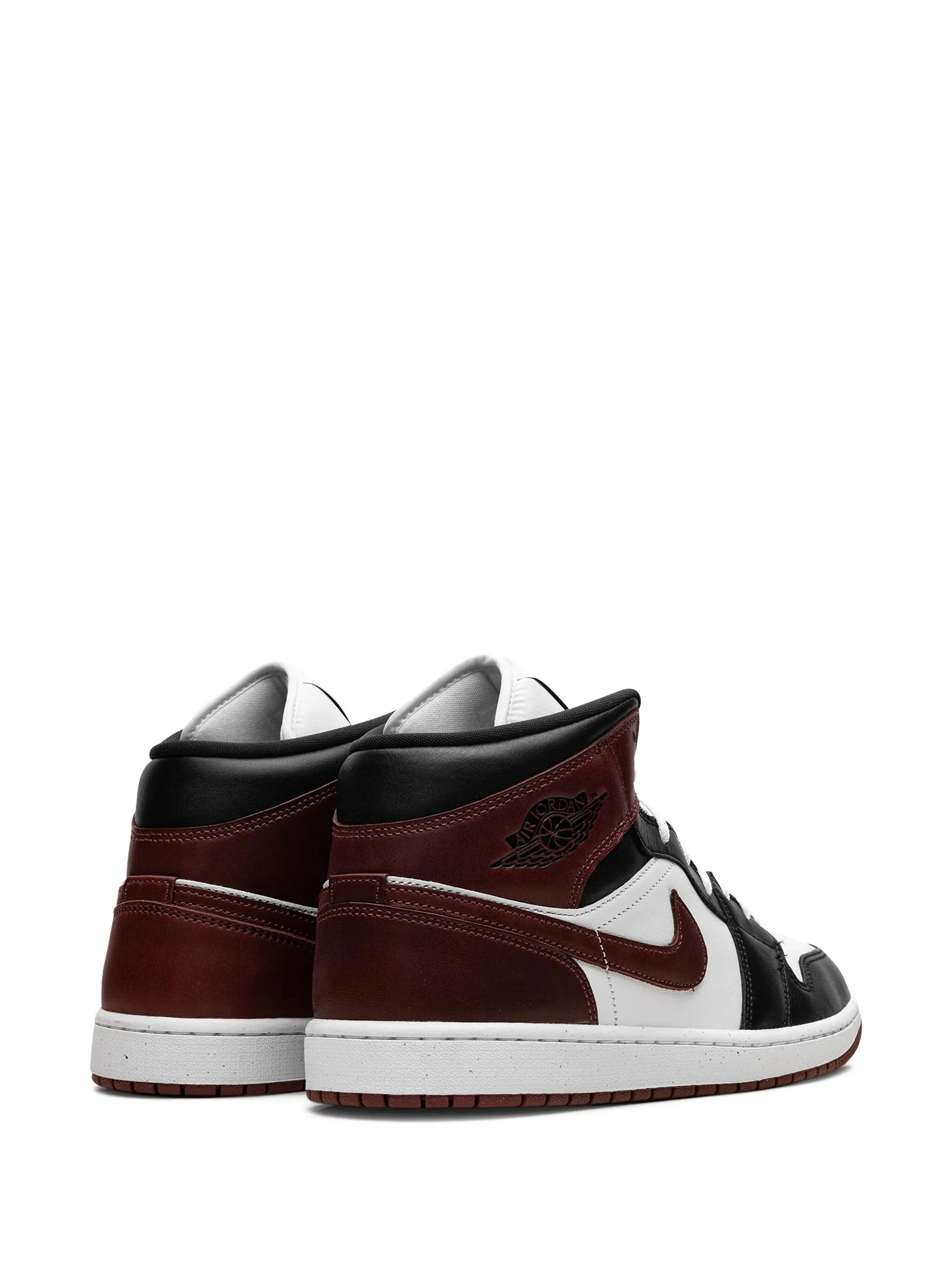 Кроссовки Jordan 1 Mid SE Dark Pony, белый — фото 3