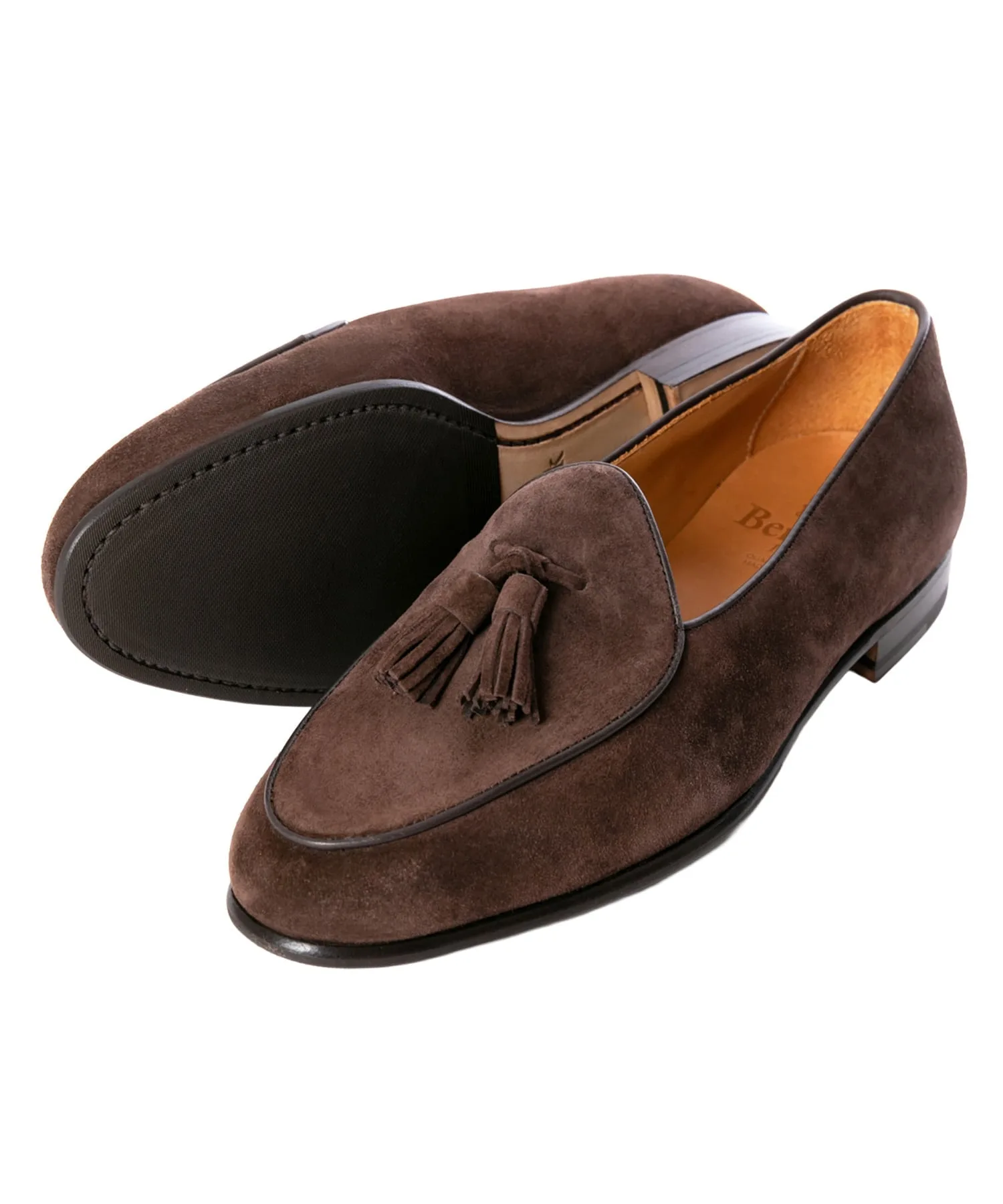 Лоферы с кисточками Berwick1707, Dark Brown — фото 2