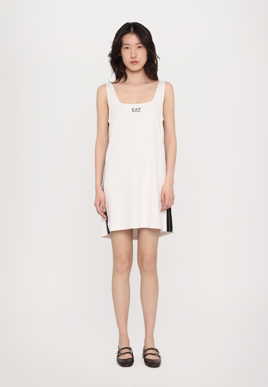 

Платье из джерси DRESS EA7 Emporio Armani, белый
