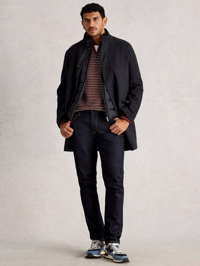 

Воронкообразное пальто из шерстяной смеси White Stuff