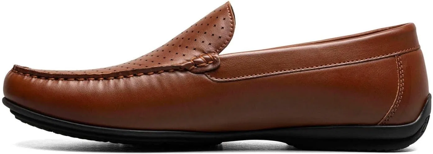 Мужские лоферы Conroy Moc Toe Driver от STACY ADAMS, Cognac — фото 4
