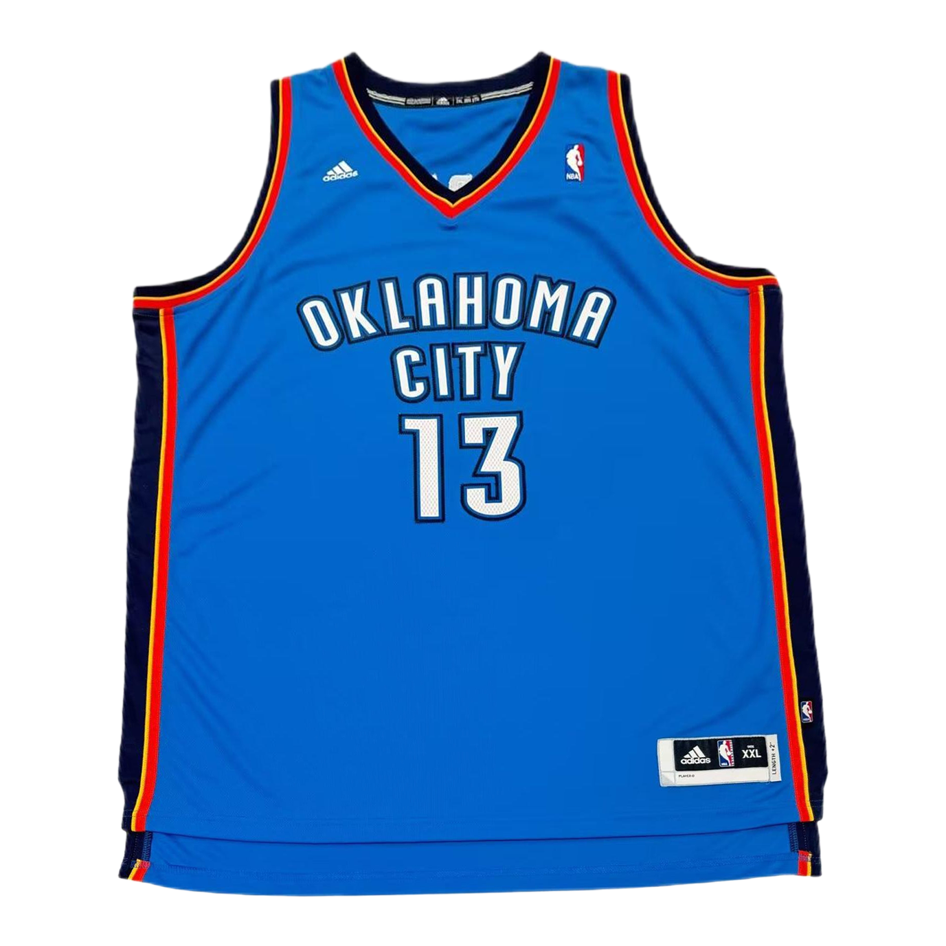 

Баскетбольная футболка Harden унисекс Adidas, синий