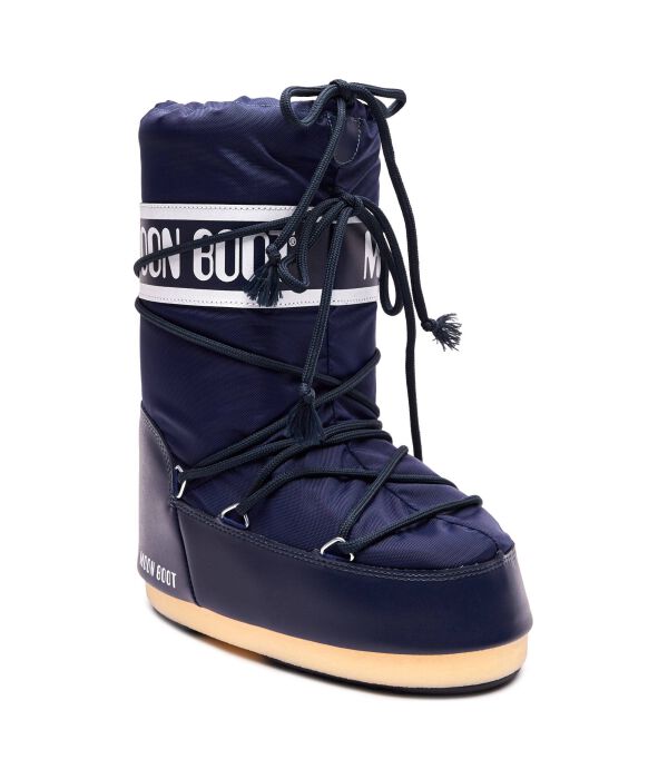 

Утепленные зимние ботинки mb icon нейлон Moon Boot, синий