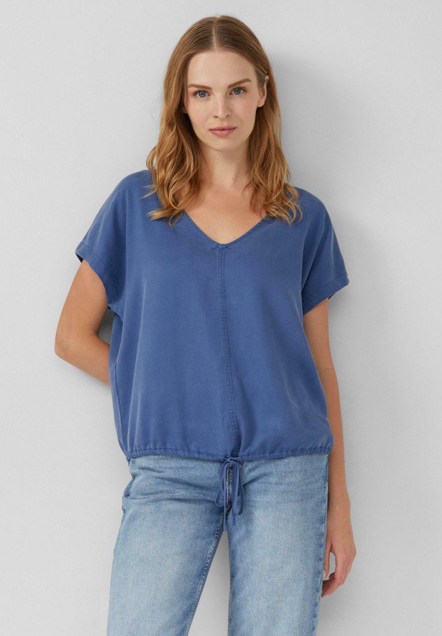 

Блуза s.Oliver MIT TUNNELZUG AM SAUM, Royalblau/Blue