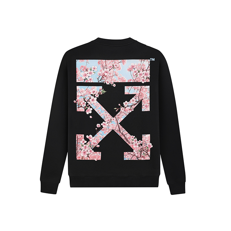 OFF-WHITE OFF WHITE свитшот с круглым вырезом Unisex — фото 4