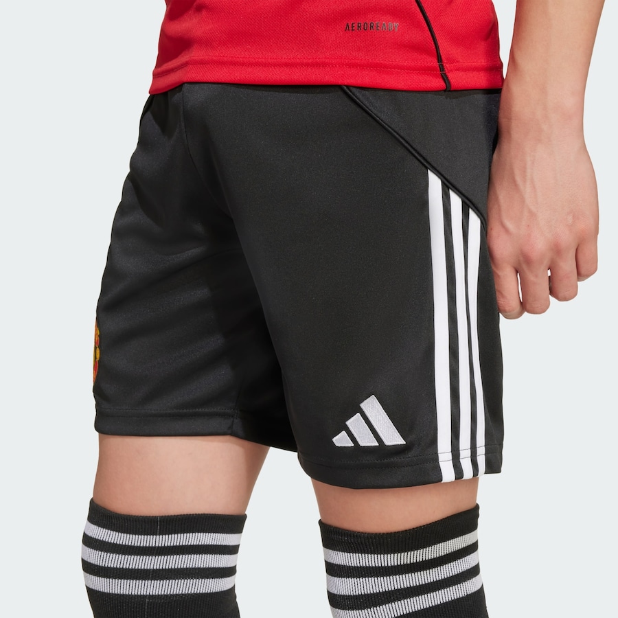 Обычные спортивные штаны ADIDAS PERFORMANCE Manchester United 25/26, черный — фото 2