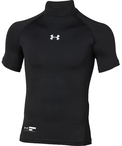 Детская футболка компрессионная Heatgear Armour UNDER ARMOUR чёрная