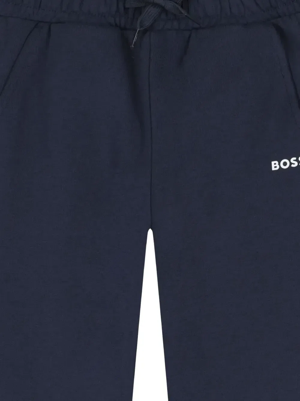 Спортивные брюки в стиле колор-блок Boss Kidswear, синий — фото 3