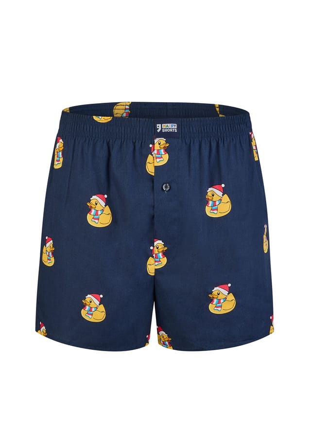 

Боксеры рождественские шорты подарок рождественский мотив Happy Shorts, цвет duck