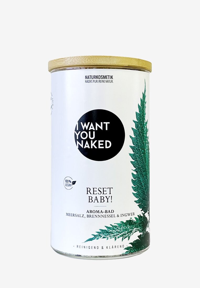 

Добавка для ванны RESET BABY AROMA-BAD BRENNNESSEL & INGWER I WANT YOU NAKED, цвет brennnessel & ingwer