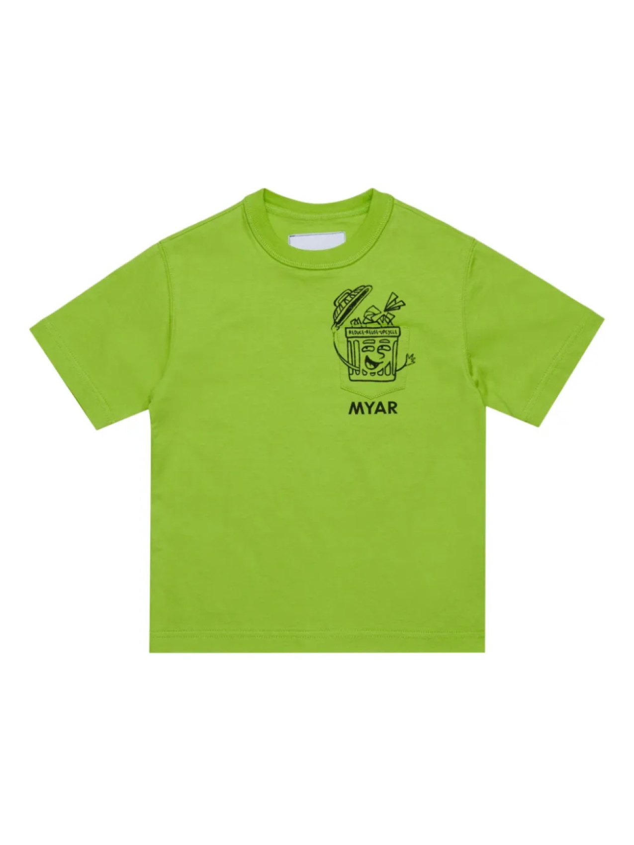 

MYAR KIDS футболка с графичным принтом, зеленый