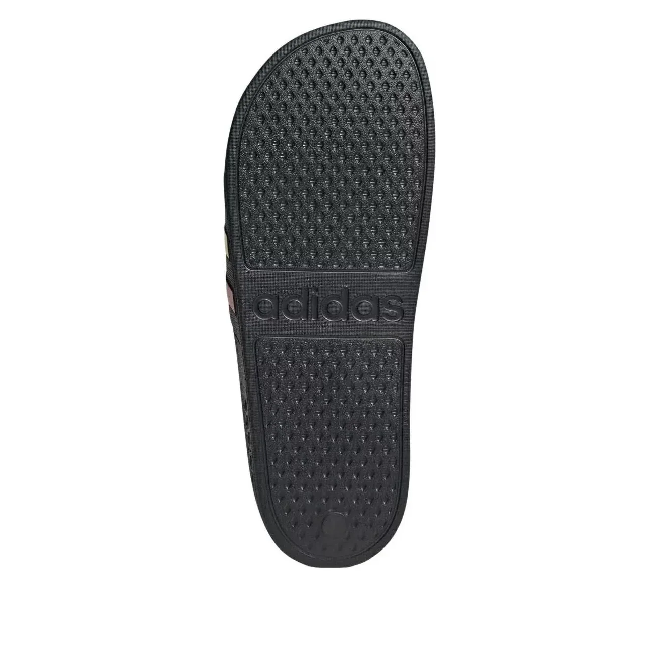 Шлепанцы Adidas Adilette Aqua Slides 'Core Black Green Ruby' — фото 3