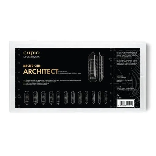 Многоразовые типсы «Master Slim Architect» от Cupio для наращивания ногтей Cupio