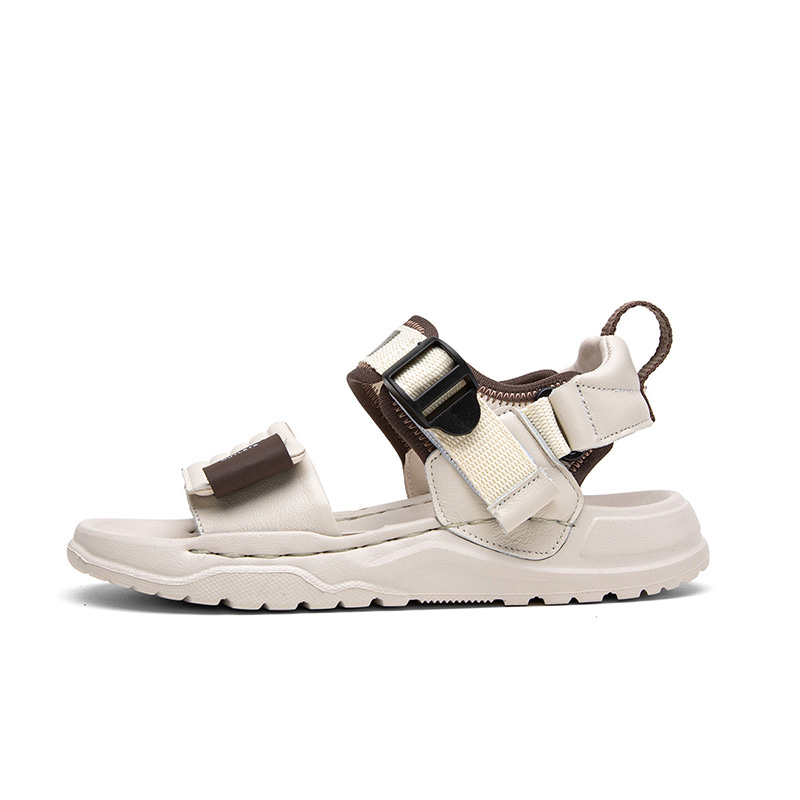 

Детские сандалии Slip-Resistant Anti-Kick Cushioning Wear-Resistant Breathable Lightweight ST&SAT, бежевый