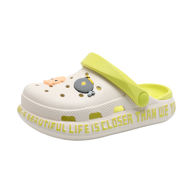

Clogs Kids ABC KIDS, бежевый/зеленый