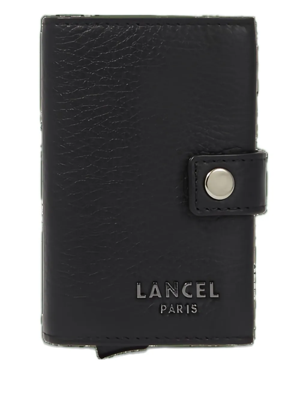 

Кожаный держатель для карт Come Lancel, черный