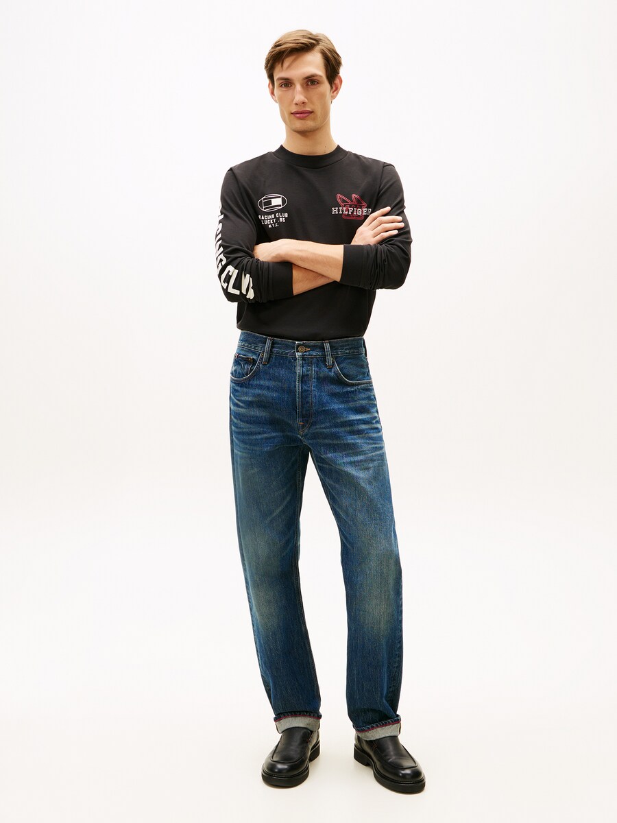 Рубашка TOMMY HILFIGER MODERN ATHLEISURE, черный — фото 4